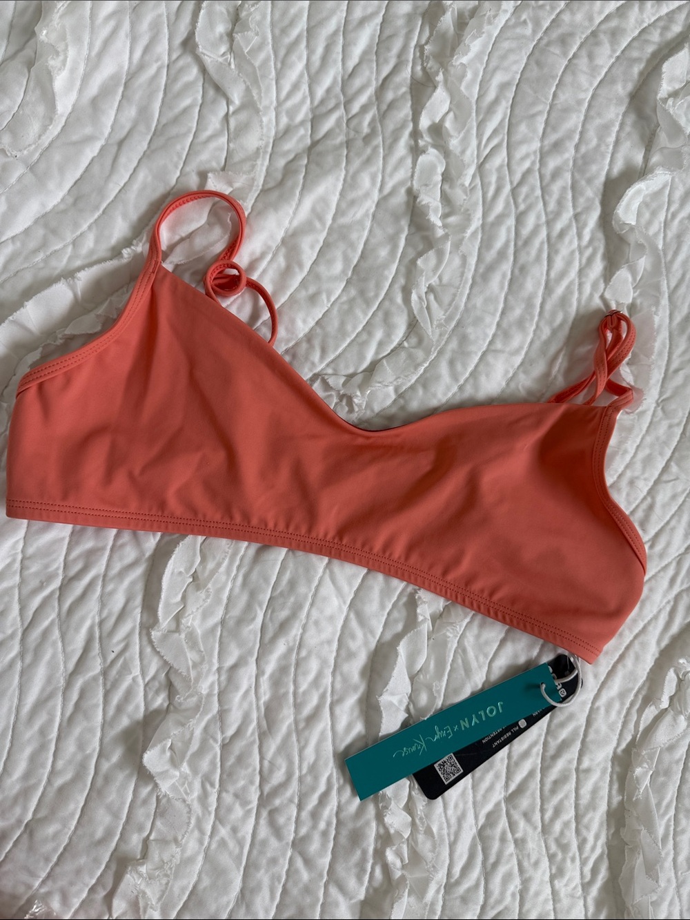 Jolyn Clothing Eryn Guava Bralette Bikini Top XL